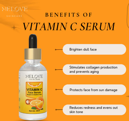 10% Vitamin C Face Serum For Daily Brightness